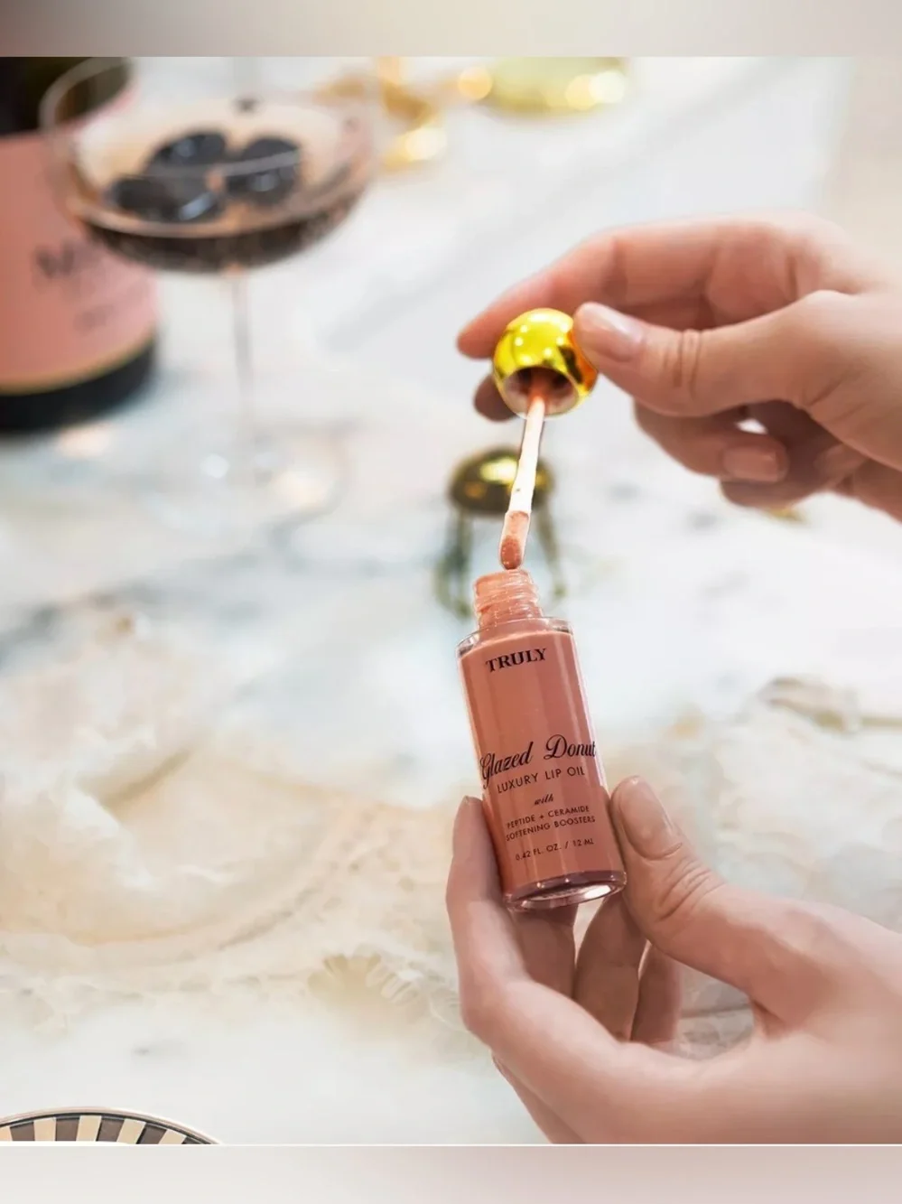 Truly Glazed Donut Luxury Lip Oil🍩